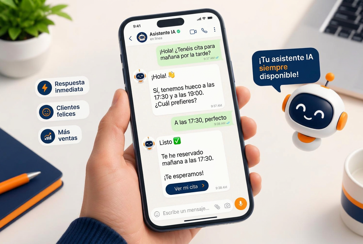 Chatbot IA para WhatsApp y web